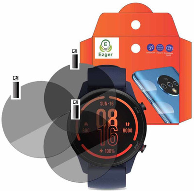 EZGER Screen Guard for MI WATCH REVOLVE ACTIVE(Pack of 3)