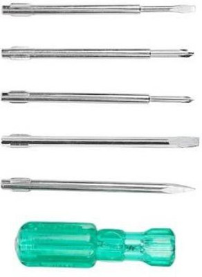 Electrosmart 5--in-1 All-Purpose Repair Screw Driver Standard Screwdriver Set(Pack of 5)