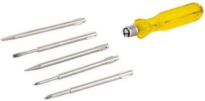 Electrosmart 5--in-1 All-Purpose Repair Screw Driver Standard Screwdriver Set(Pack of 5)