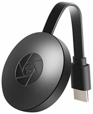 ROAR WUJ_408Q Chrome cast WiFi HDMI Dongle & Wireless Display for TV\Laptop\Desktop\Tablet Compatible with All Smartphone Media Streaming Device(Black)