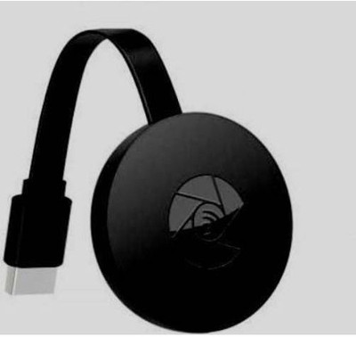 Clairbell DPH_423L Chrome cast WiFi HDMI Dongle & Wireless Display for TV\Laptop\Desktop\Tablet Compatible with All Smartphone Media Streaming Device(Black)