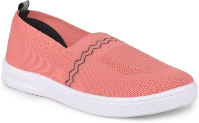 Aqualite LLS00202LPCBK Slip On Sneakers For Women(Pink, Black)