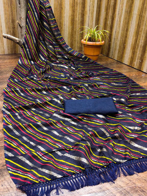 Kanooda Prints Woven Kota Doria Net Saree(Multicolor)