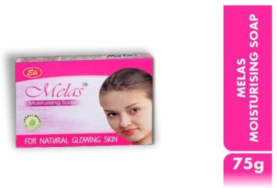 Melas MOISTURISING Soap 75G pack of 6(6 x 75 g)