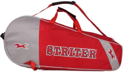 RAMASPORTS Badminton and Tennis Racket Kit Bag For Unisex Double Pocket(Red, Kit Bag)