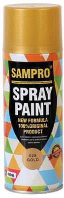 Sampro Gold Spray Paint 400 ml(Pack of 1)
