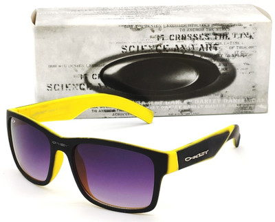 CART2DEAL Retro Square Sunglasses(For Men & Women, Black)
