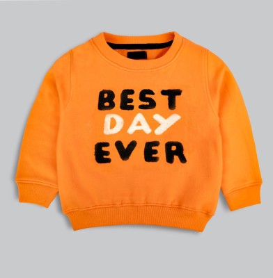 mustmom Full Sleeve Printed Boys Sweatshirt