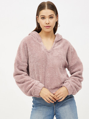 HARPA Full Sleeve Solid Women Sweatshirt