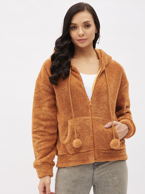 HARPA Full Sleeve Solid Women Sweatshirt