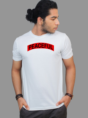 PRINTISTA Colorblock Men Round Neck Multicolor T-Shirt