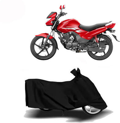 Exciting collections Two Wheeler Cover for Hero(Achiever, Black)