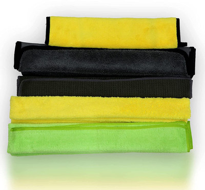 Daily Fest Microfiber Vehicle Washing  Cloth(Pack Of 3)