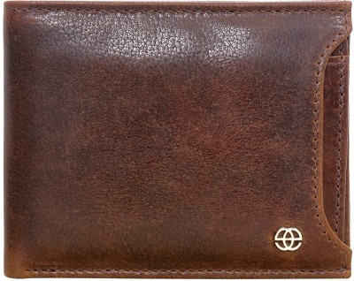eske Men Casual, Formal, Evening/Party, Travel Tan Genuine Leather Wallet(10 Card Slots)