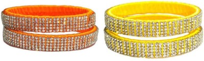 BHARATHI FASHIONS Plastic Bangle Set(Pack of 4)