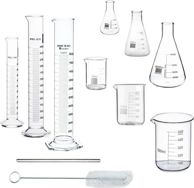 Z GLASS 500 ml Measuring Beaker(Pack of 11)