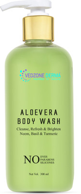 vedzone derma Aloe Vera Body Wash for Cleanse and Refresh(200 ml)