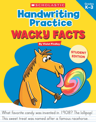 Handwriting Practice: Wacky Facts(English, Paperback, Findley Violet)