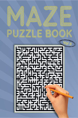 Maze Puzzle Book, Vol II(Paperback, Brainiac Publishing)