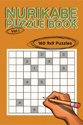 Nurikabe Puzzle Book 9x9, Vol I(Paperback, Brainiac Publishing)