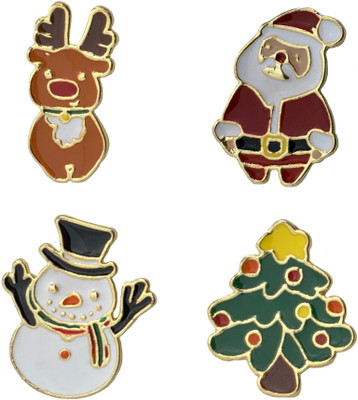 FURE Christmas Enamel Pins Brooch(Multicolor)