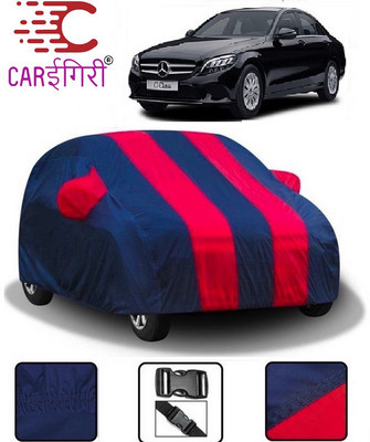 Carigiri Car Cover For Mercedes Benz C200 (With Mirror Pockets)(Red, Blue)