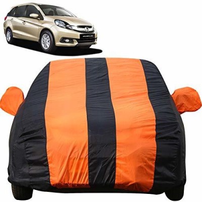 Autofact Car Cover For Honda Mobilio (With Mirror Pockets)(Orange, Blue, For 2014, 2015, 2016, 2017, 2018, 2019, 2020, 2021 Models)