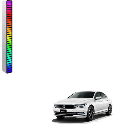 SEMAPHORE LED Strip Sound Control Pickup Rhythm Light Car Home Music Atmosphere Light RGB Colorful Tube USB Ambient Light For Volkswagen Passat Car Fancy Lights(Multicolor)