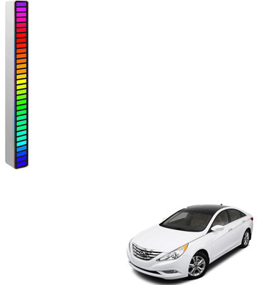 SEMAPHORE LED Strip Sound Control Pickup Rhythm Light Car Home Music Atmosphere Light RGB Colorful Tube USB Ambient Light For Hyundai Sonata Car Fancy Lights(Multicolor)
