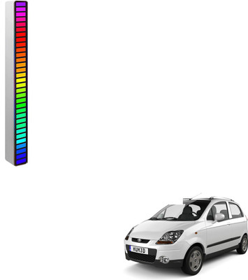 SEMAPHORE LED Strip Sound Control Pickup Rhythm Light Car Home Music Atmosphere Light RGB Colorful Tube USB Ambient Light For Daewoo Matiz Car Fancy Lights(Multicolor)