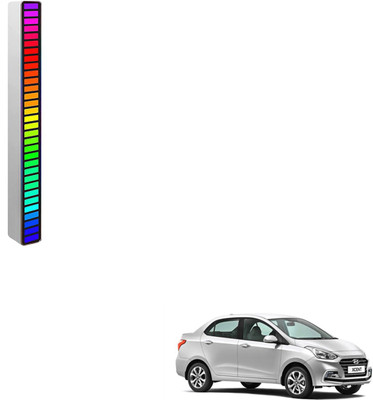 SEMAPHORE LED Strip Sound Control Pickup Rhythm Light Car Home Music Atmosphere Light RGB Colorful Tube USB Ambient Light For Hyundai Xcent Car Fancy Lights(Multicolor)