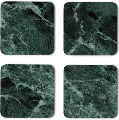 whats your kick Square Wood Coaster Set(Pack of 4)