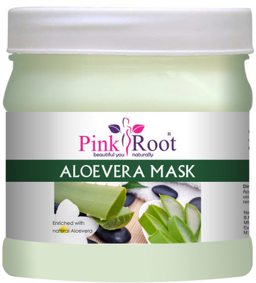 PINKROOT Aloevera Mask Enriched with Natural Aloevera for Acne & Pimples Control(500 ml)