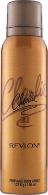 Revlon Charlie Perfumed Body Spray For Men & Women - Gold Body Spray  -  For Men & Women(150 ml)