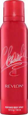 Revlon Charlie Perfumed Body Spray For Men & Women- Red Body Spray  -  For Men & Women(150 ml)