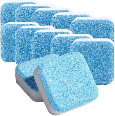 AZAL Pack of 10 Tablet Descaling Powder For Washing MachineWashing Machine Cleaning T Detergent Powder (Regular)(10 ml)