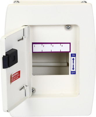 Selvo 4 Way SPN Double Door Distribution Board