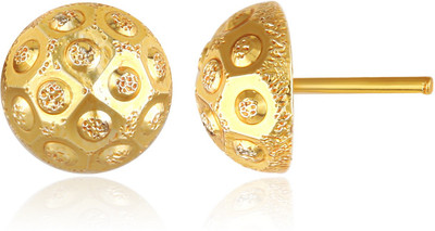 VIVASTRI Traditional 1gm Gold and Micron Plated Alloy Stud Earring for Women and Girls Alloy Stud Earring