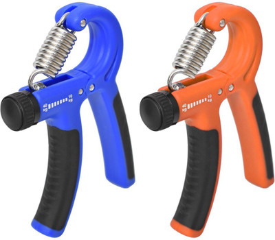 IOTA Combo Pack of Adjustable Hand Grip Strengthener (Blue & Orange) Hand Grip/Fitness Grip(Blue, Orange)