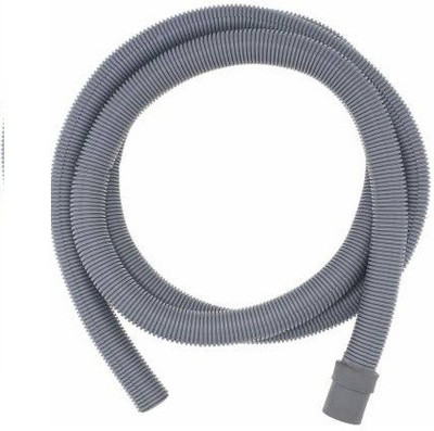 NEW WARE Plastic Outlet/Drain/Extension Hose For Front Loading Washing Machine Hose Pipe 2 Meter Washing machine Front Loading Outlet pipe Corrugated Hose Pipe(200 cm)
