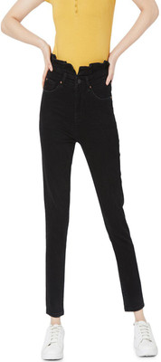 Spykar Regular Women Black Jeans