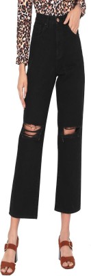 Spykar Regular Women Black Jeans