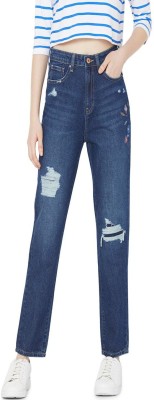 Spykar Regular Women Blue Jeans