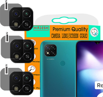HIRDESH Back Camera Lens Glass Protector for REDMI 9 ACTIV(Pack of: 3)