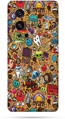 Satisfactory Vivo X60 Pro Plus Mobile Back Skin Mobile Skin(Multicolor)