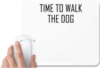 UDNAG White Mousepad 'Dog | I'm Not A Regular Mom I'm A Dog Mom' for Computer / PC / Laptop [230 x 200 x 5mm] Mousepad(White)