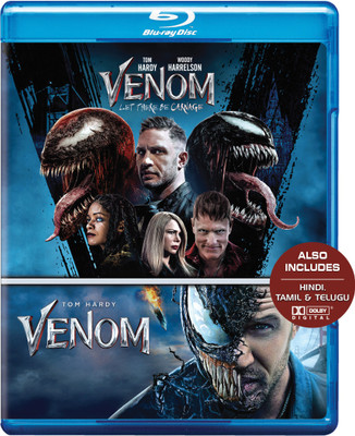 Venom 2 Movie Collection - Venom & Venom: Let There Be Carnage (2-Disc)(Blu-ray English)