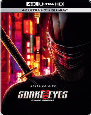 Snake Eyes: G.I. Joe Origins (Steelbook) (4K UHD & HD) (2-Disc)(4K(UHD) Blu-ray English)