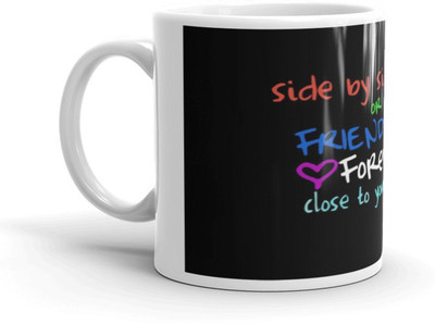 Mr UVD Friends Are Forever Close to Your Heart Ceramic Coffee Mug(350 ml)