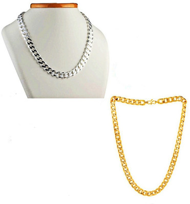 NEWEFASHION Gold-plated, Silver Plated Alloy Chain